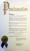 Hilliard proclamation